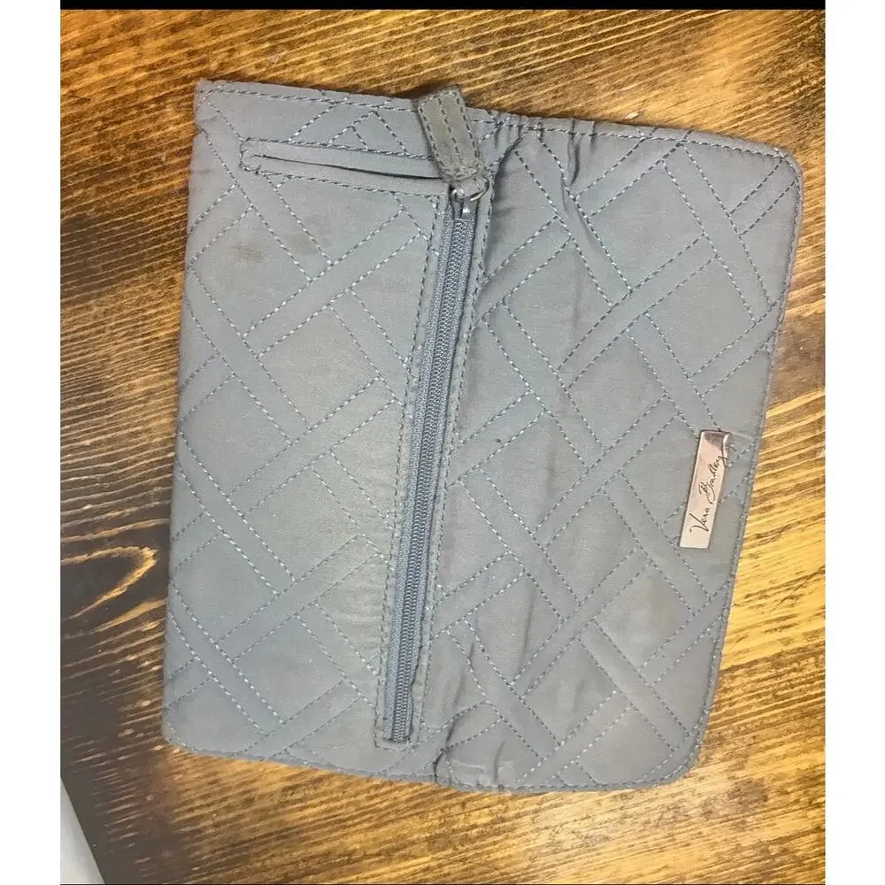 Vera Bradley Gray Wallet - Picture 2 of 7
